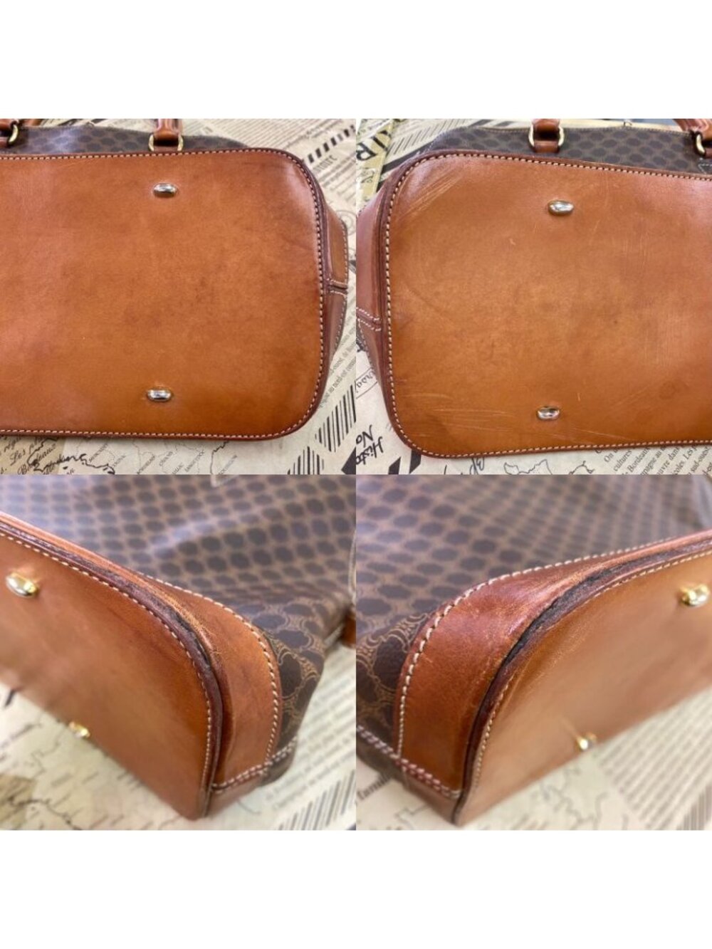 Celine Tote Macadam Mini Boston Travel Formal Business - Picture 10 of 16